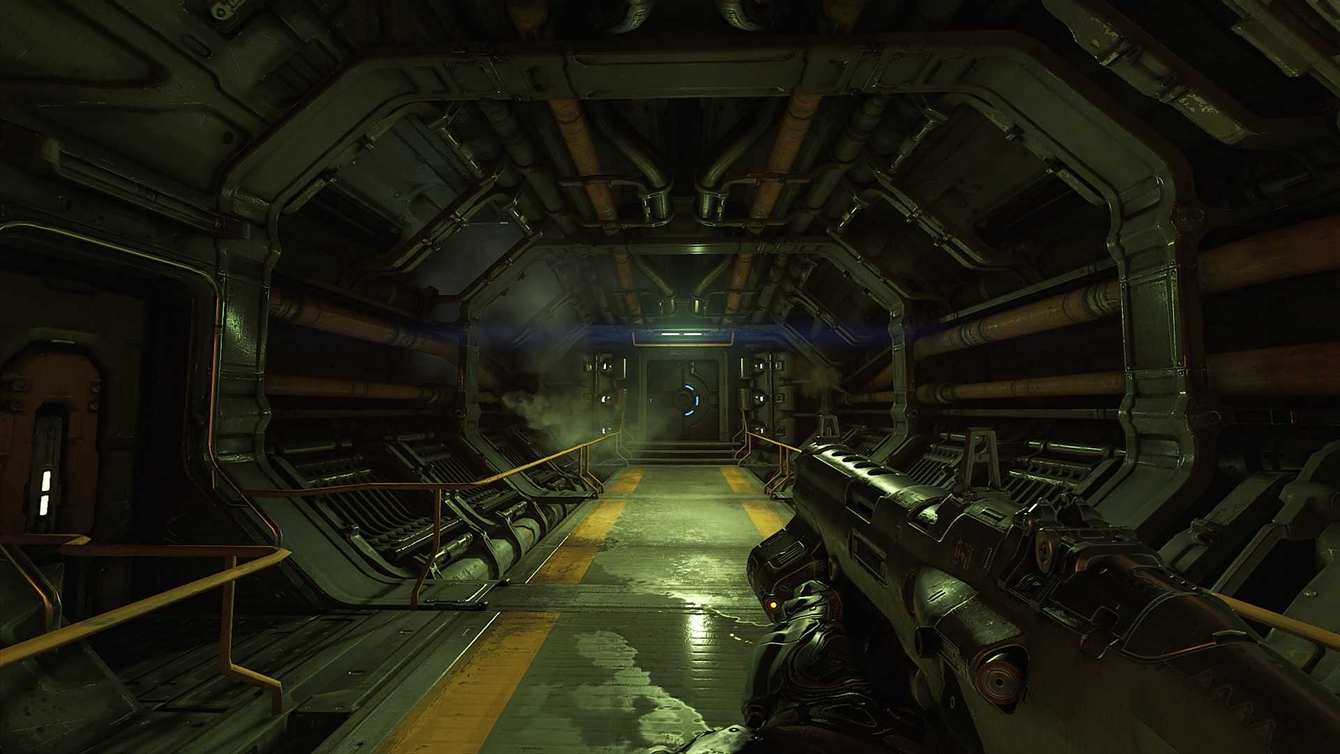 A screenshot of gameplay from Doom 2016