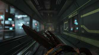 A screenshot of gameplay from Doom 2016