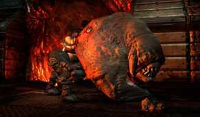 A screenshot of gameplay from Doom 3