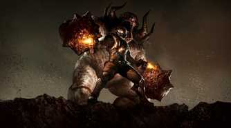 The key art from Doom 3