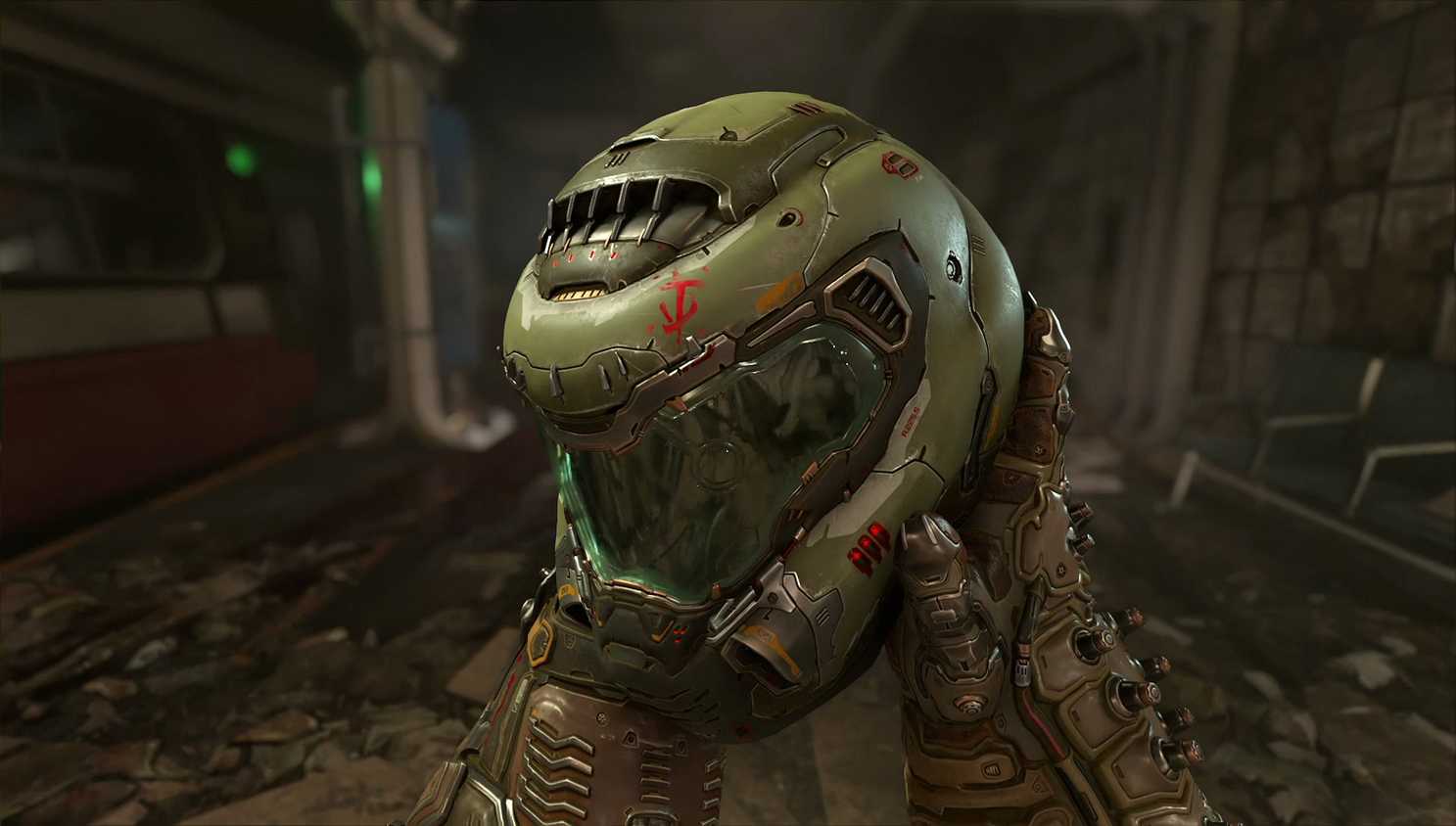 A screenshot of gameplay from Doom Eternal.