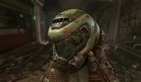 A screenshot of gameplay from Doom Eternal.