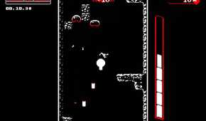 A gameplay screenshot from the game Downwell.