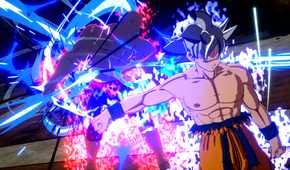 Mastered Ultra Instinct Goku in Dragon Ball: Sparking! Zero.
