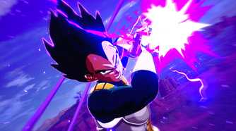 Vegeta in Dragon Ball: Sparking! Zero.