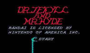 A screenshot of gameplay from Dr. Jekyll and Mr. Hyde.