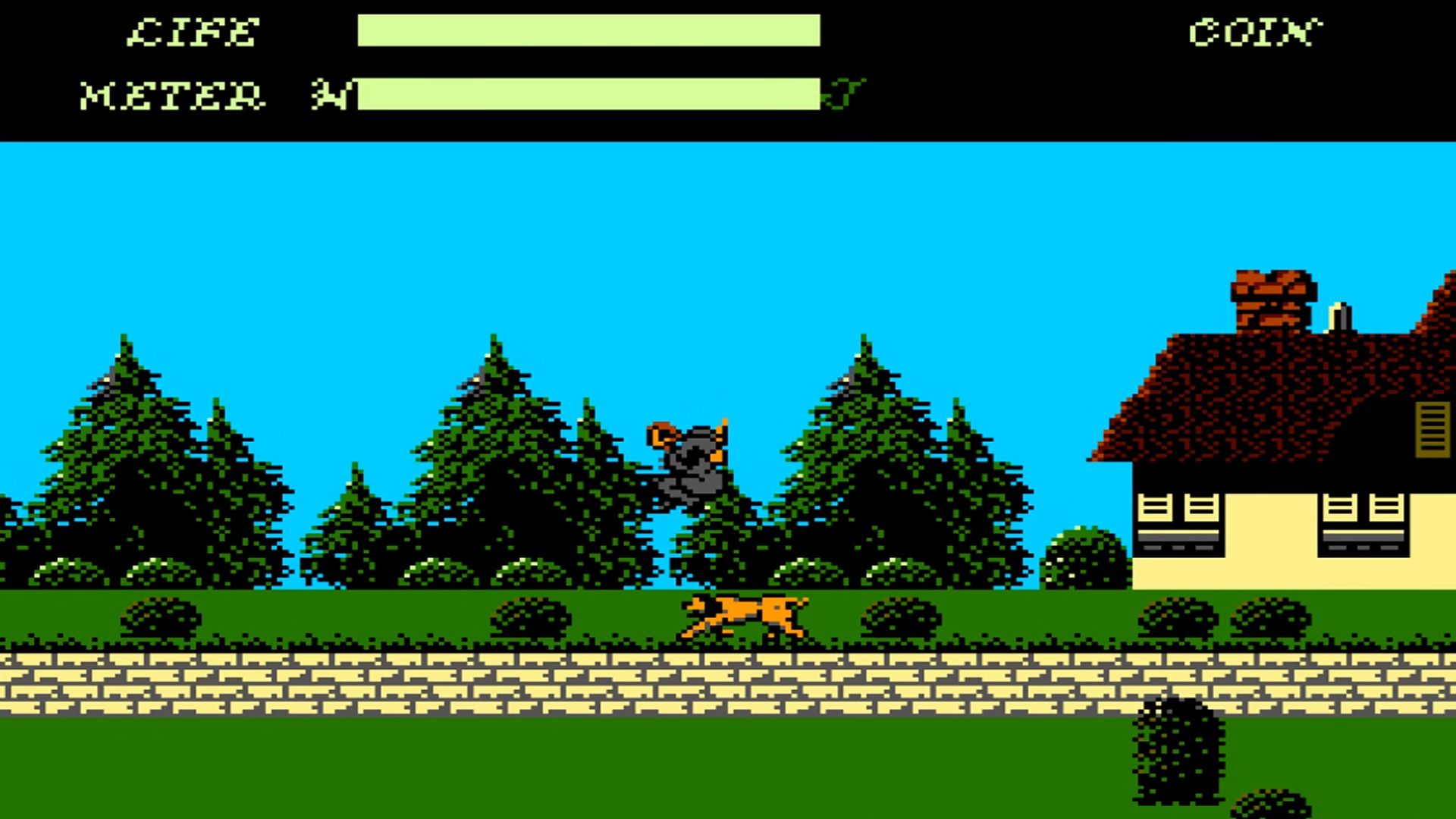 A screenshot of gameplay from Dr. Jekyll and Mr. Hyde.