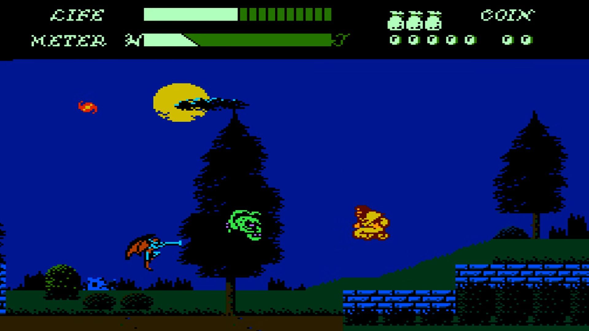 A screenshot of gameplay from Dr. Jekyll and Mr. Hyde.
