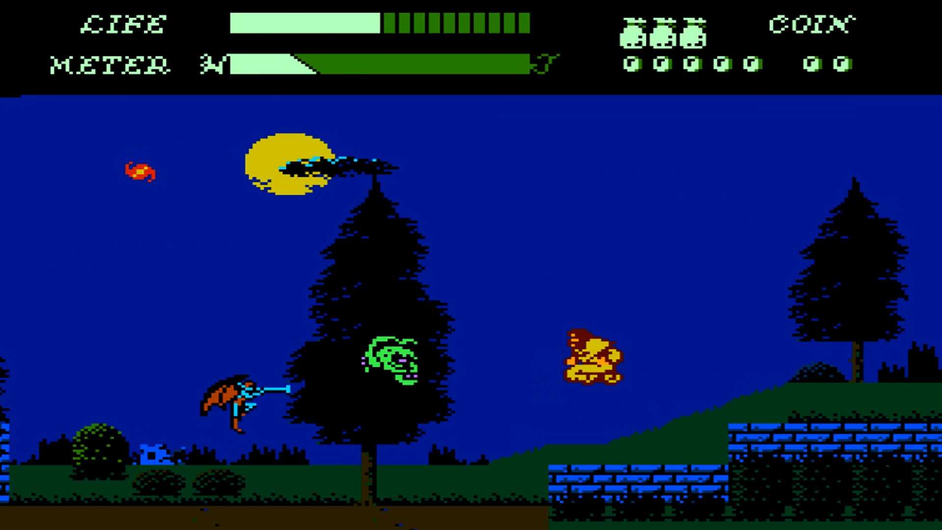 A screenshot of gameplay from Dr. Jekyll and Mr. Hyde.