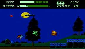 A screenshot of gameplay from Dr. Jekyll and Mr. Hyde.
