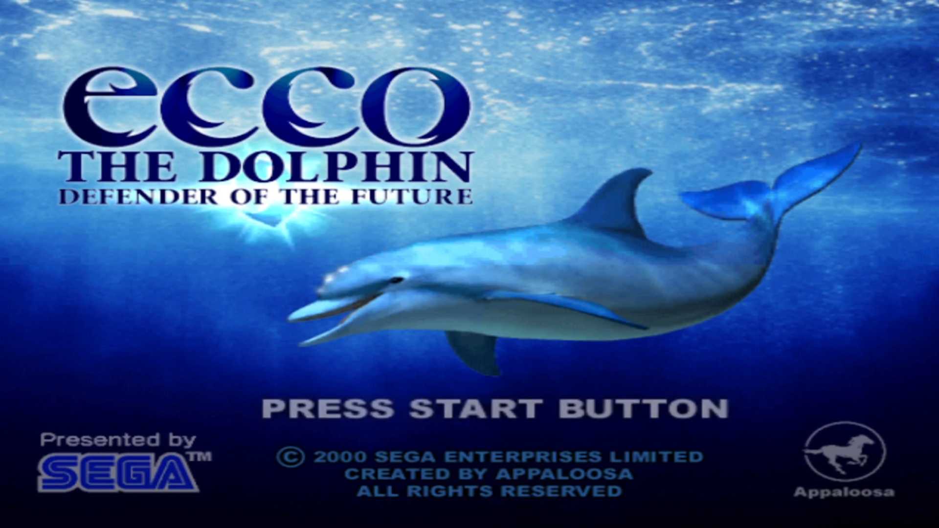A screenshot of gameplay from Ecco the Dolphin: Defender of the Future.