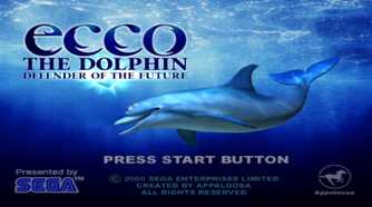 A screenshot of gameplay from Ecco the Dolphin: Defender of the Future.