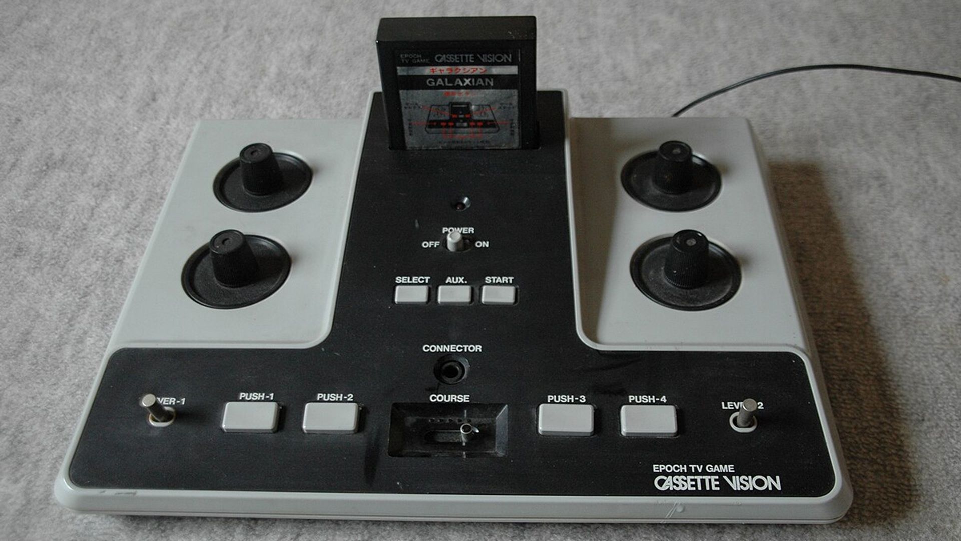 a shot of the Epoch Cassette Vision