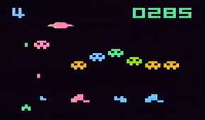 A screenshot of gameplay from Battle Vader
