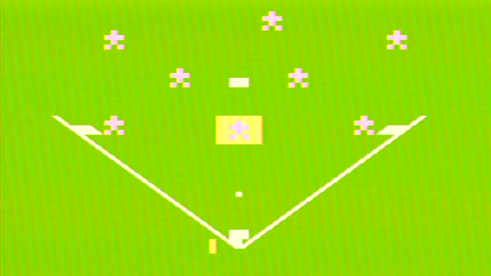 A screenshot of gameplay from New Baseball