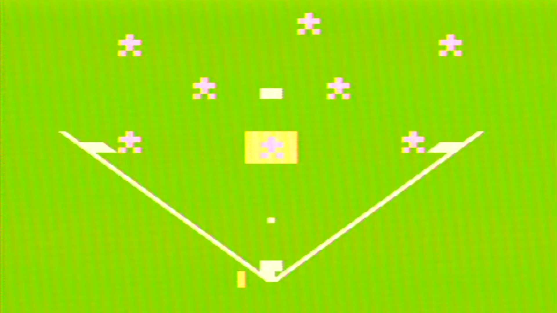 A screenshot of gameplay from New Baseball
