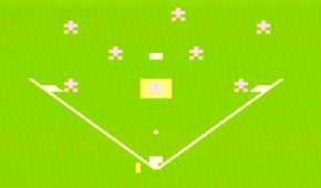A screenshot of gameplay from New Baseball