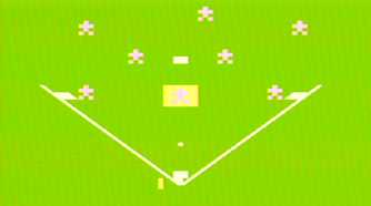 A screenshot of gameplay from New Baseball