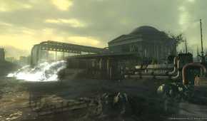 A huge dam in Fallout 3.