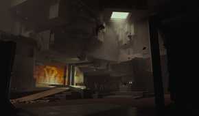 A screenshot from the game "FBC: Firebreak", showing the Oldest House.