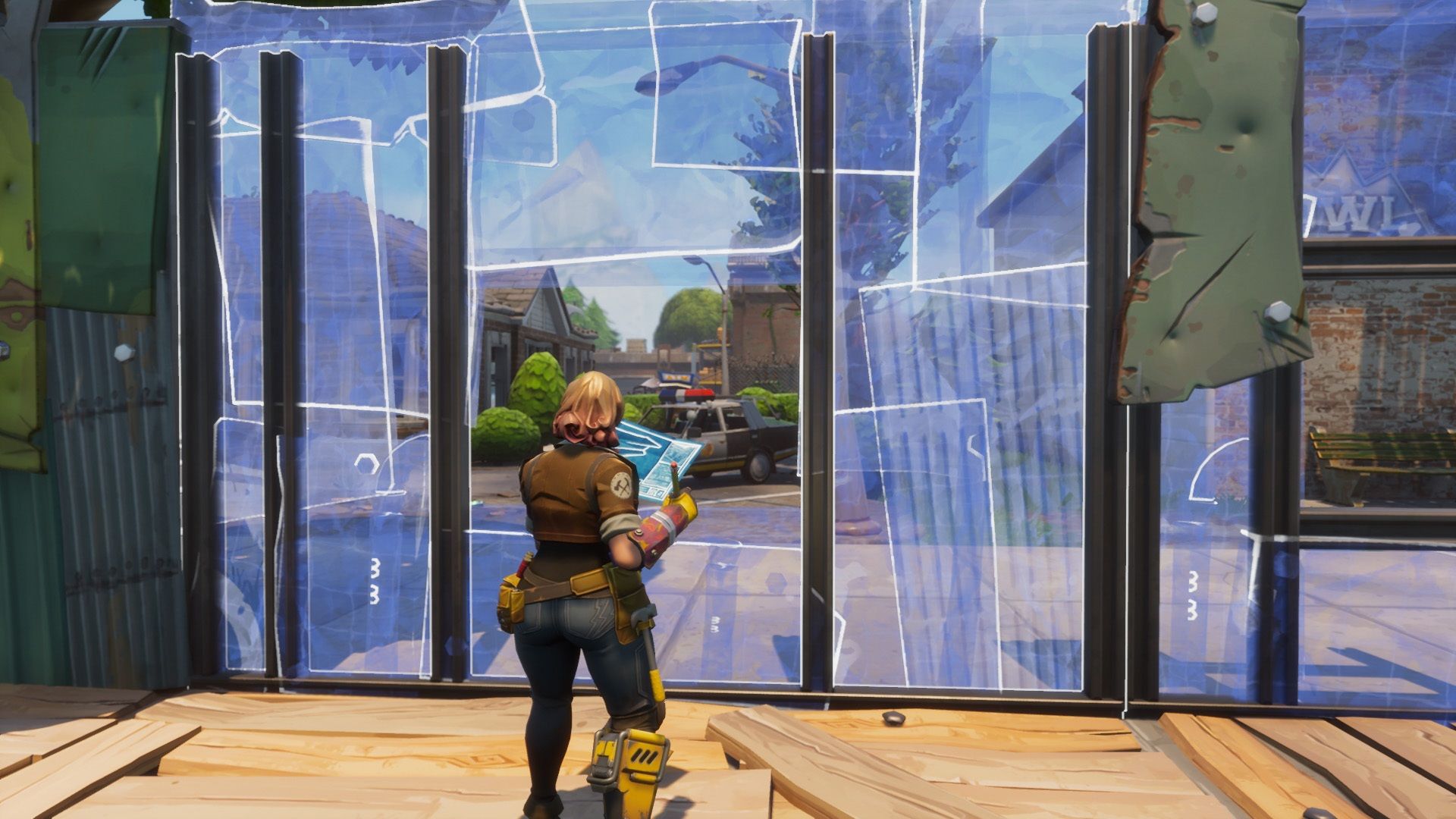 A screenshot of gameplay from Fortnite
