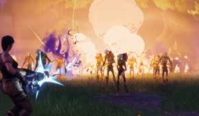 A screenshot of gameplay from Fortnite