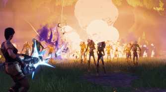 A screenshot of gameplay from Fortnite