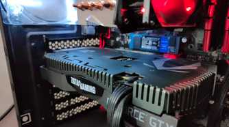 Gaming PC internals