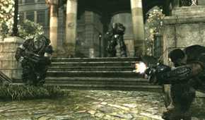 A screenshot of gameplay from Gears of War