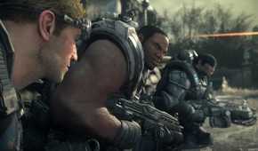 A screenshot of gameplay from Gears of War