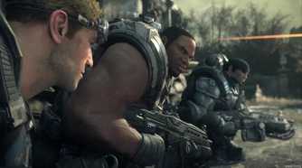 A screenshot of gameplay from Gears of War