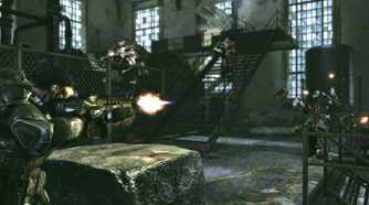 A screenshot of gameplay from Gears of War