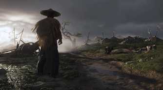 A screenshot of gameplay from Ghost of Tsushima