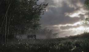 A screenshot of gameplay from Ghost of Tsushima