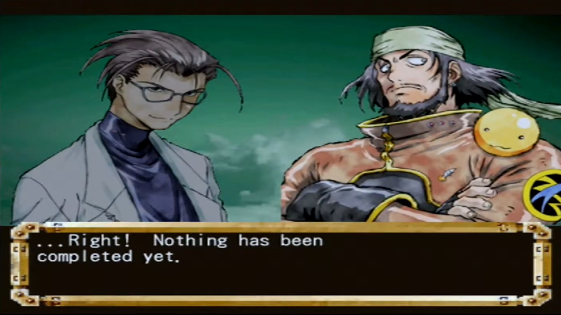 A screenshot of Gig Wing 2 on Sega Dreamcast