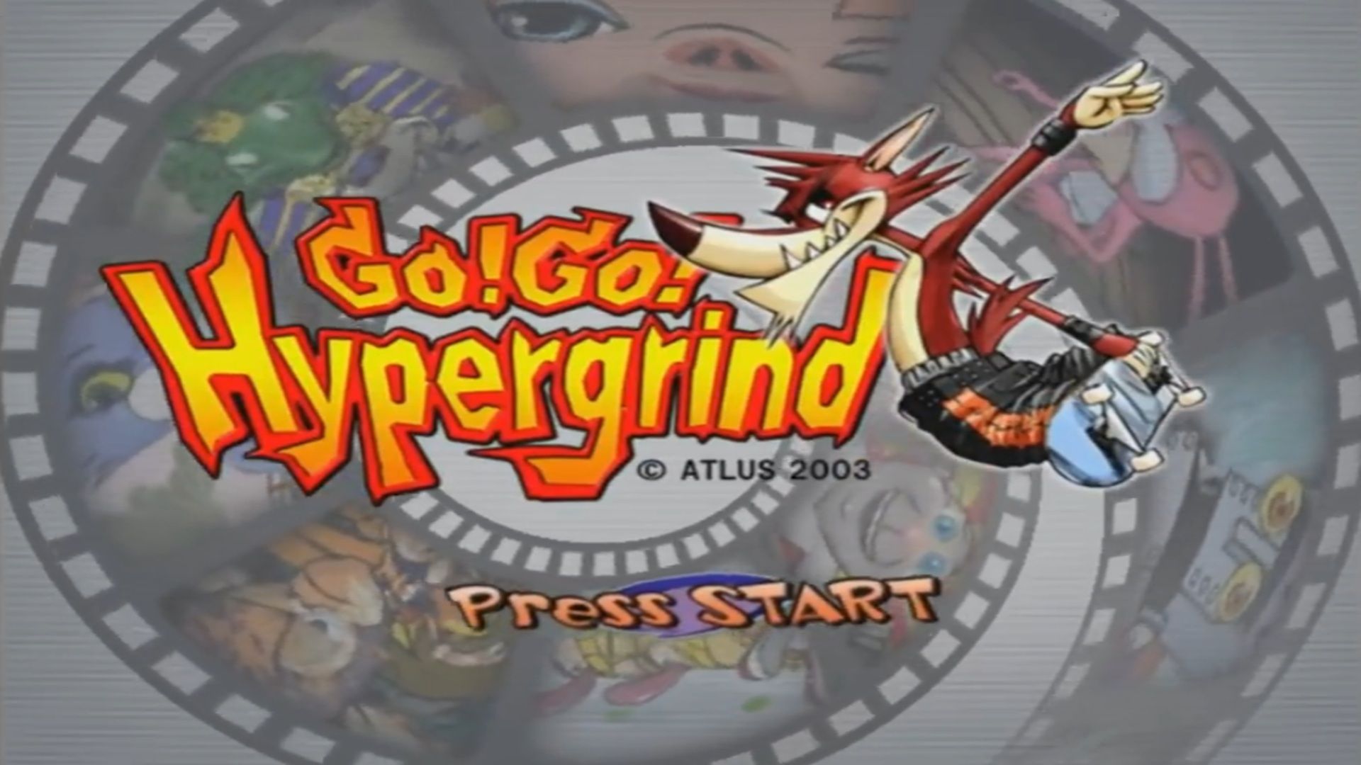 A screenshot of gameplay from Go! Go! Hypergrind