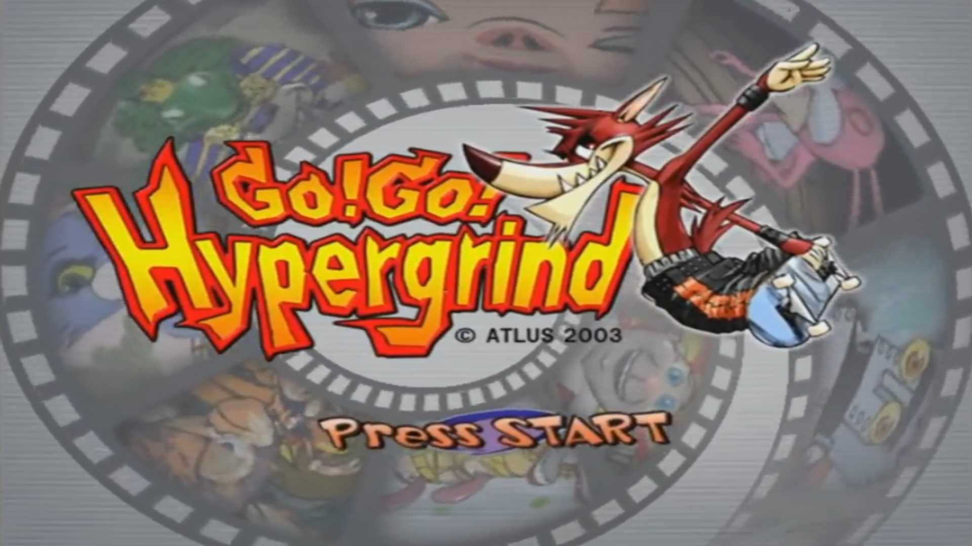 A screenshot of gameplay from Go! Go! Hypergrind