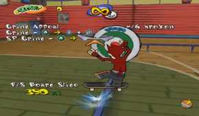 A screenshot of gameplay from Go! Go! Hypergrind