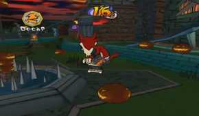 A screenshot of gameplay from Go! Go! Hypergrind