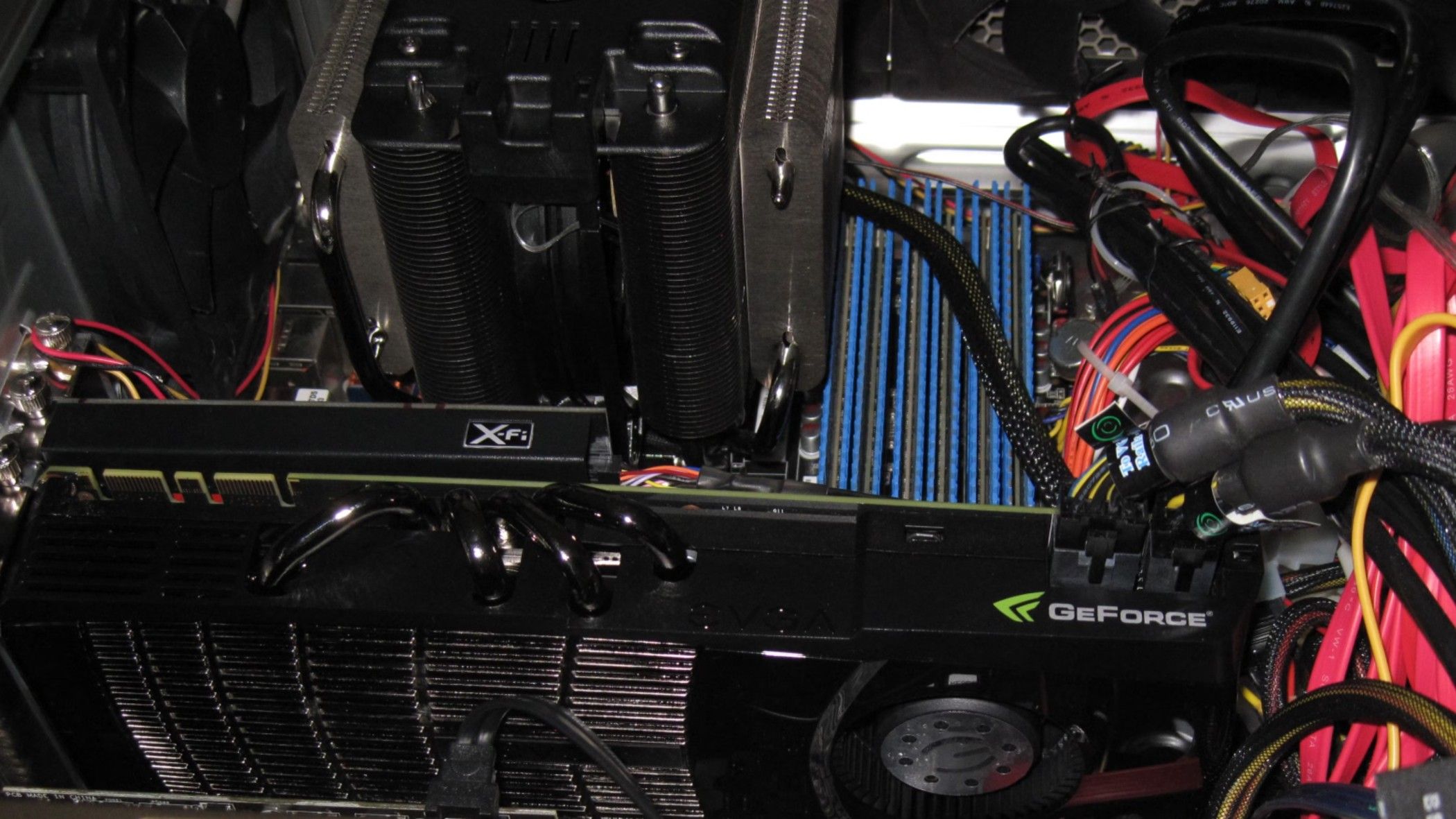 Gaming PC internals