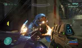 A screenshot of gameplay from Halo 3