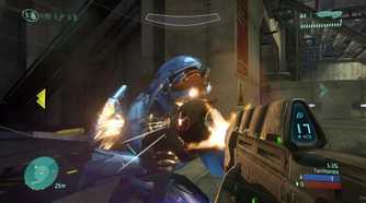 A screenshot of gameplay from Halo 3