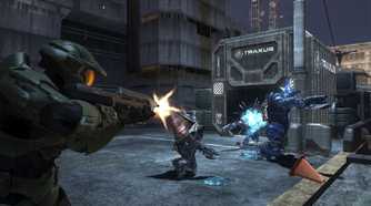 A screenshot of gameplay from Halo 3