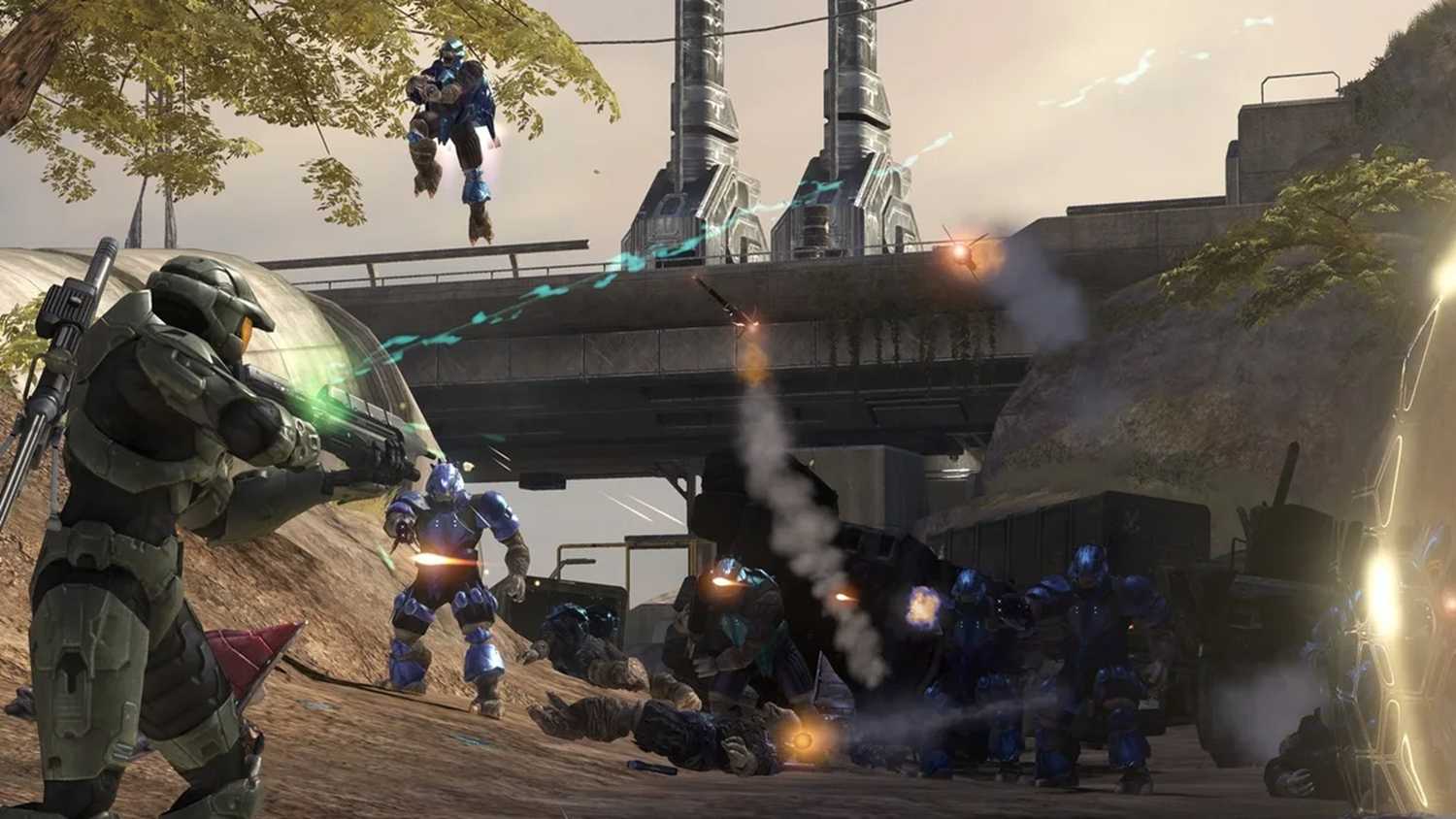A screenshot of gameplay from Halo 3