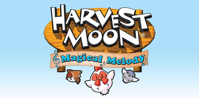 The box art of the wii version of Harvest Moon: Magical Melody