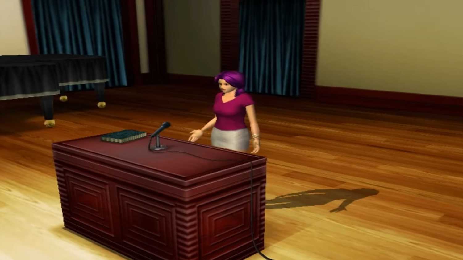 A screenshot of Illbleed on Sega Dreamcast