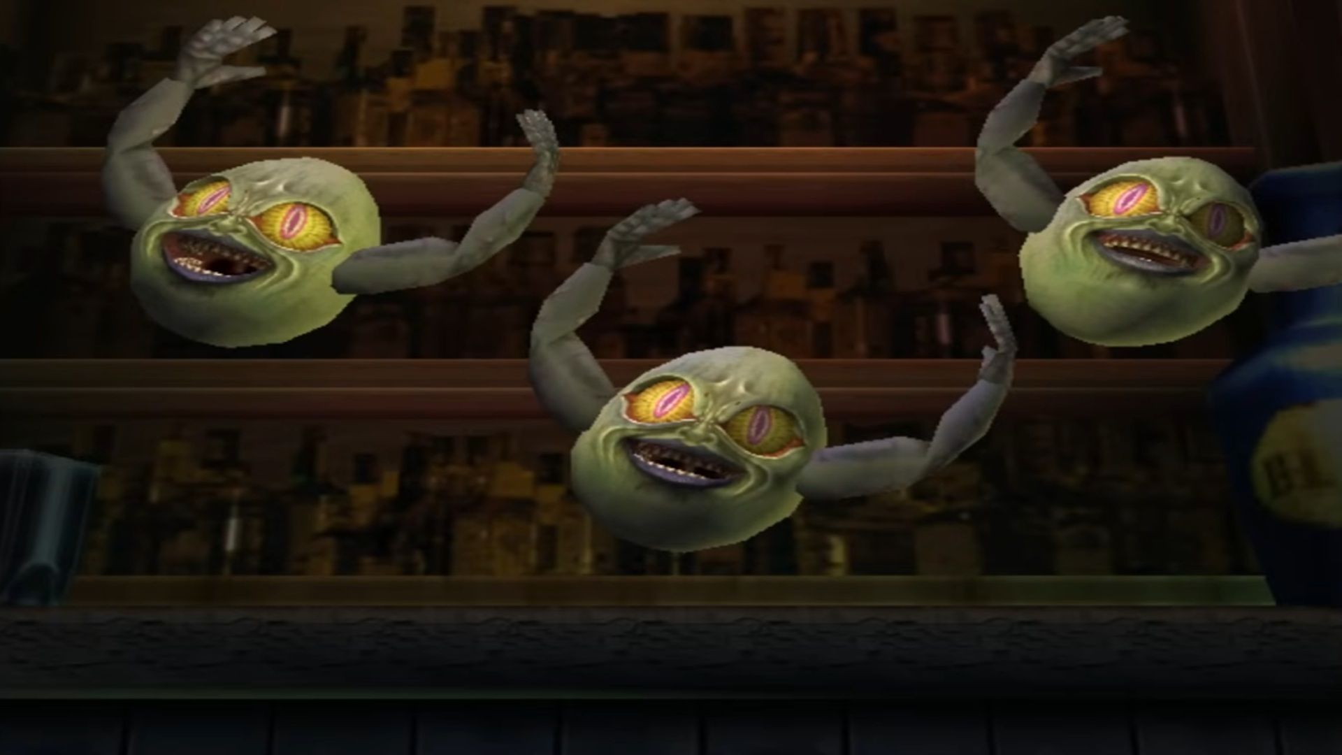 A screenshot of Illbleed on Sega Dreamcast