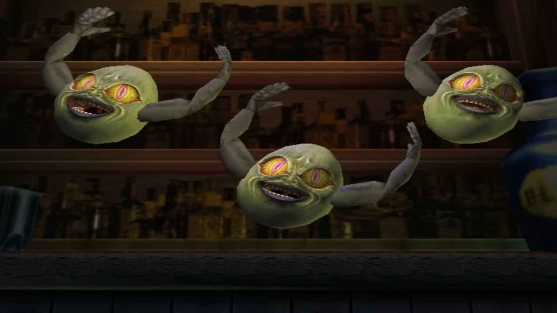A screenshot of Illbleed on Sega Dreamcast
