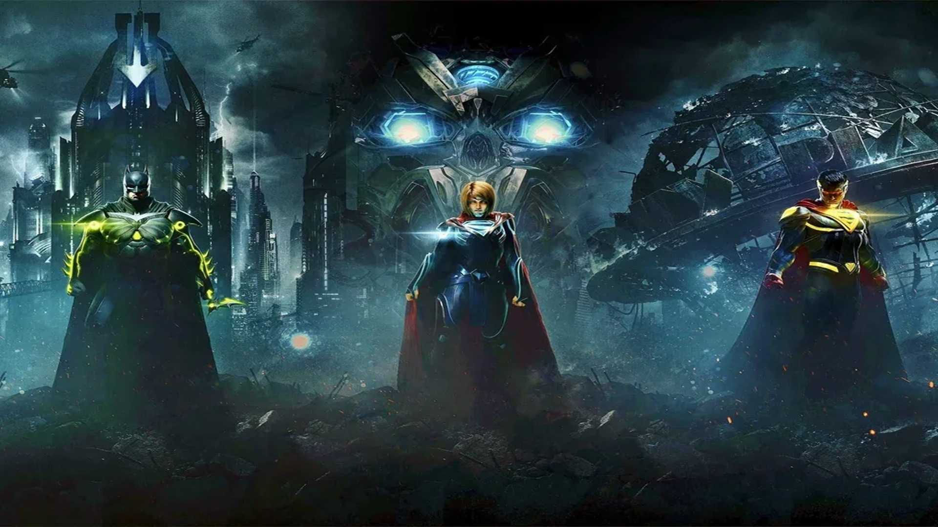 A promo image shot for Injustice 2