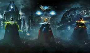 A promo image shot for Injustice 2